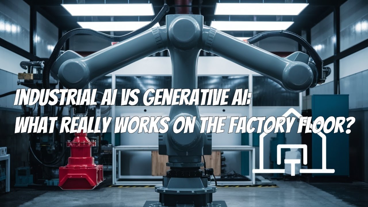 Industrial AI vs GenAI: What Really Works on the Factory Floor?