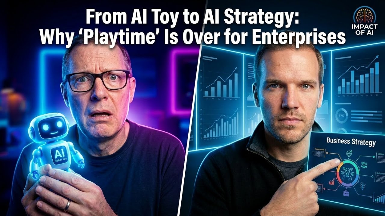 From AI Toy to AI Strategy: Why 'Playtime' Is Over for Enterprises